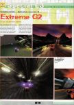 Scan of the preview of Extreme-G 2 published in the magazine Ultra 64 1, page 1