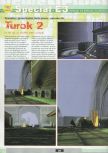 Scan of the preview of Turok 2: Seeds Of Evil published in the magazine Ultra 64 1, page 1
