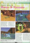Scan of the preview of Banjo-Kazooie published in the magazine Ultra 64 1, page 2