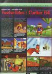 Scan of the preview of Conker's Bad Fur Day published in the magazine Ultra 64 1, page 10