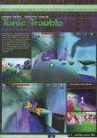 Scan of the preview of Tonic Trouble published in the magazine Ultra 64 1, page 66