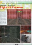 Scan of the preview of Hybrid Heaven published in the magazine Ultra 64 1, page 1