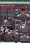 Scan of the preview of Fighting Force 64 published in the magazine Ultra 64 1, page 1