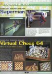 Scan de la preview de Virtual Chess 64 paru dans le magazine Ultra 64 1, page 1
