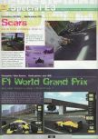 Scan of the preview of F-1 World Grand Prix published in the magazine Ultra 64 1, page 14