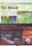 Scan de la preview de Starshot : Panique au Space Circus paru dans le magazine Ultra 64 1, page 1