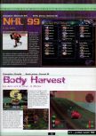 Scan of the preview of NHL '99 published in the magazine Ultra 64 1, page 1