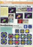 Scan of the review of Bomberman Hero published in the magazine Ultra 64 1, page 3