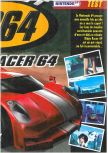 Scan of the review of Ridge Racer 64 published in the magazine Le Magazine Officiel Nintendo 23, page 2