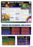 Scan of the review of Wheel of Fortune published in the magazine Nintendo Power 103, page 1