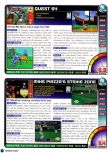 Scan of the review of Holy Magic Century published in the magazine Nintendo Power 110, page 1