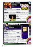 Scan of the review of Dual Heroes published in the magazine Nintendo Power 114, page 1