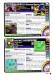 Scan of the review of Rush 2: Extreme Racing published in the magazine Nintendo Power 115, page 1