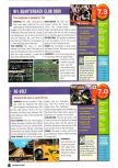 Scan du test de NFL Quarterback Club 2000 paru dans le magazine Nintendo Power 124, page 1