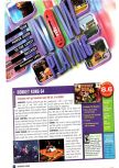 Scan of the review of Donkey Kong 64 published in the magazine Nintendo Power 127, page 1