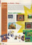 Scan of the review of Bomberman 64 published in the magazine X64 03, page 3