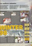 Scan du test de Nagano Winter Olympics 98 paru dans le magazine X64 03, page 2