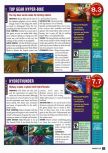 Scan of the review of Hydro Thunder published in the magazine Nintendo Power 130, page 1