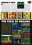 Scan of the preview of All-Star Baseball 2001 published in the magazine Nintendo Power 130, page 2