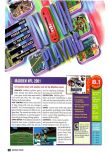 Scan of the review of Madden NFL 2001 published in the magazine Nintendo Power 136, page 1