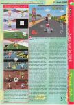 Scan of the review of Mario Kart 64 published in the magazine Gameplay 64 02, page 2