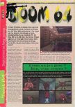 Scan of the review of Doom 64 published in the magazine Gameplay 64 02, page 1