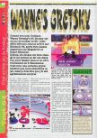 Scan of the review of Wayne Gretzky's 3D Hockey published in the magazine Gameplay 64 02, page 1