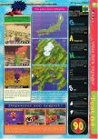 Scan of the review of Mystical Ninja Starring Goemon published in the magazine Gameplay 64 02, page 4