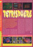Scan of the review of Tetrisphere published in the magazine Gameplay 64 03, page 1