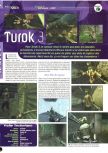 Scan of the review of Turok 3: Shadow of Oblivion published in the magazine Joypad 100, page 1