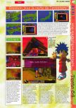 Scan of the review of Mystical Ninja Starring Goemon published in the magazine Gameplay 64 05, page 2