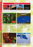 Scan of the review of Mystical Ninja Starring Goemon published in the magazine Gameplay 64 05, page 3