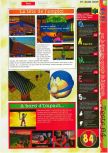Scan of the review of Mystical Ninja Starring Goemon published in the magazine Gameplay 64 05, page 4