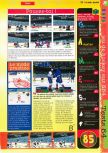 Scan of the review of NHL Breakaway 98 published in the magazine Gameplay 64 05, page 2