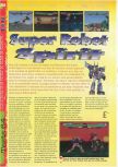Scan of the review of Super Robot Spirits published in the magazine Gameplay 64 09, page 1