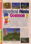 Scan of the review of Mystical Ninja 2 published in the magazine Gameplay 64 12, page 1