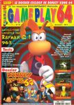 Scan de la couverture du magazine Gameplay 64  19
