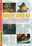 Scan of the review of Donkey Kong 64 published in the magazine Gameplay 64 20, page 6