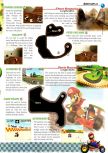 Scan of the walkthrough of Mario Kart 64 published in the magazine Nintendo Power 93, page 6