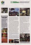 Scan of the preview of Perfect Dark published in the magazine Electronic Gaming Monthly 121, page 11