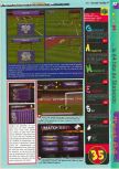 Scan of the review of FIFA 64 published in the magazine Gameplay 64 01, page 2