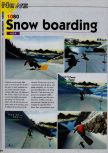 Scan of the preview of 1080 Snowboarding published in the magazine Consoles News 18, page 1