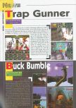 Scan of the preview of Buck Bumble published in the magazine Consoles News 25, page 1