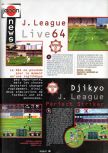 Scan of the preview of FIFA 64 published in the magazine Joypad 057, page 1