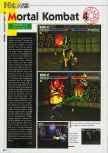 Scan of the preview of Mortal Kombat 4 published in the magazine Consoles News 24, page 1