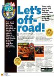 Scan of the preview of Rev Limit published in the magazine N64 01, page 1