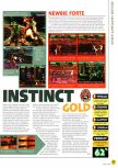 Scan of the review of Killer Instinct Gold published in the magazine N64 01, page 2