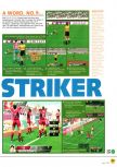 Scan of the review of Jikkyou J-League Perfect Striker published in the magazine N64 01, page 2