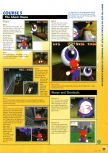 Scan of the walkthrough of Super Mario 64 published in the magazine N64 02, page 6