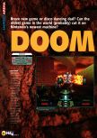 Scan of the review of Doom 64 published in the magazine N64 03, page 1